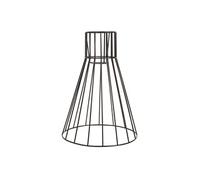 Abat-jour jupon noir 33 x 25 cm