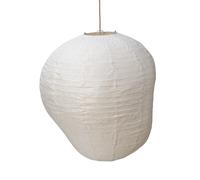 ferm LIVING Abat-jour Kurbis H 60cm nature H x Ø 60x57cm