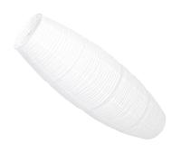 Abat-jour Lampadaire en Papier Blanc, Style Nordique Chic | Diffusion Douce, Montage Rapide, Armature Métallique, Ouverture de 10mm pour Supports de Lampe, Surface Lisse