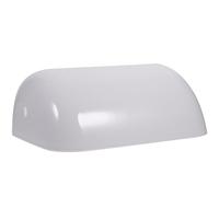 Abat-jour Lampe De Banquier Ombre Légère Remplacement De La Lampe Des Banquiers Blanche Un Verre HOMSFOU