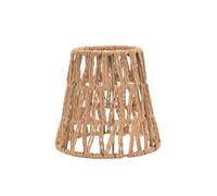 Abat-jour Lampe de Table Abat-jour suspendu Vintage tissé à la main, 1 pièce, for salon, chambre coucher, hôtel, luminaire en rotin simulé pour Salon ou Chambre