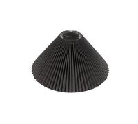 Abat-jour Lampe de Table Lampe de Table en tissu, abat-jour minimaliste, couverture sol plissée, lavable, mur, chambre à coucher, hôtel, décoration maison pour Salon ou Chambre(Grey)