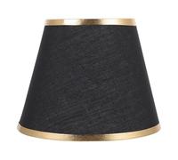 Abat Jour Lampe de table, suspension, abat-jour, salon, bureau, lampadaire, cylindre moderne, hôtel, éclairage d'intérieur, accessoires(Black)
