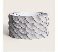 Abat-jour Lampe Toile Anabela Gris