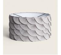 Abat-jour Lampe Toile Anabela Gris