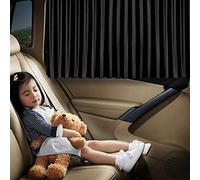 Abat-Jour latéral Ovege Back Seat 2pcs Noir Shade-12