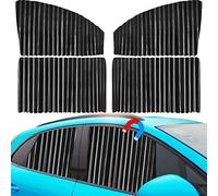 Abat-Jour latéral Ovege Front&Back 4pcs Noir Shade-12