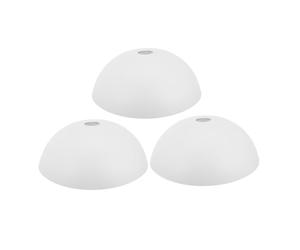 Abat-jour Lot de 3 E27 Champignon en Plastique Blanc pour Lampe