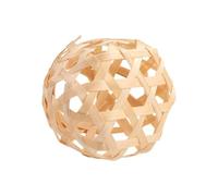 Abat Jour Lot de 6 abat-jours en bambou tressé, style cage, vintage, idéal for une lampe à ampoule, for la maison ou l'hôtel