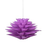 Abat jour Lustre Lotus 50 Cm, Abat-jour Suspendu, Puzzle Lumineux, Moderne, For Éclairage De Plafond, Décoration D'intérieur pour maison(PURPLE)