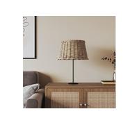 vidaXL Abat-jour Marron Ø45x28 cm Osier pour lampe de table, suspendue et chevet