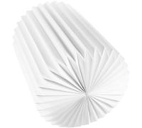 Abat-jour Moderne Lanterne Suspendre en Papier Blanc Pliable | Installation Rapide, Lumière Plus Douce, Forme Ronde, pour Plafonniers et Lustres, Coin Lecture