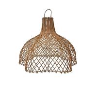 Abat jour naturel ARIA INDOOR en rotin style bohème H50cm pour monture électrique E27