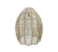 Abat jour naturel AVILA en rotin style bohème H60cm pour monture électrique E27