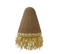 Abat jour naturel PALOMA INDOOR en herbe marine style bohème H45cm pour monture électrique E27