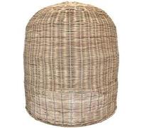 Lumisky Abat-jour naturel GIACOMO rotin style bohème H45 cm pour monture E27