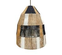 Abat jour naturel ZAHARA en corde naturelle style bohème H58cm pour monture électrique E27