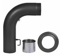 Abat-Jour Noir Ø100Mm Applique Murale Lampe Plafonnier