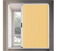 Abat-jour occultant sans fil insonorisant et isolant thermique pour fenêtres coulissantes horizontales Parfait pour l'intimité et l'efficacité énergétique