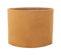 Abat-jour ovale, E27 E14, abat-jour universel en tissu pour soins des yeux, couverture moderne pour lampe de remplacement de lampe de chevet, de table et de chevet (Or)