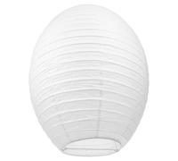 abat-jour Ovale Pliable en Papier de Riz Blanc abat-jour Décoratif pour Lanterne et Plafonnier Léger et Portable pour Décoration Intérieure et Fêtes de Lampe de