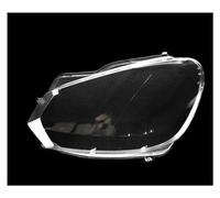 Abat-Jour Phare Avant pour VW pour Golf 6 pour MK6 pour GTI pour R 2010-2014 Couvercle De Lentille De Phare Avant De Voiture Coque De Phare Couverture Phare Voiture(Left)