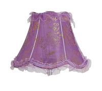 Abat Jour Plafond Abat-jour for lampe de Table, salon, chambre à coucher, support de lampe rétro, couvre-lampe universel(Purple)