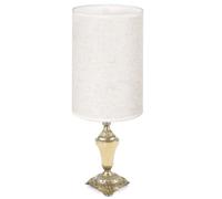 Abat-jour pour Lampadaire en Lin Beige, Protège les Yeux et Adoucit | Installation Facile, Structure Simple et Robuste, Effet Décoratif, Chambre et Salon, Lumière Douce