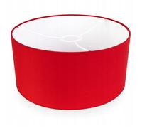 Abat-jour pour lampadaire rouge 40 cm