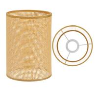 Abat-jour pour lampe de table et lampadaire E27 rotin tressé