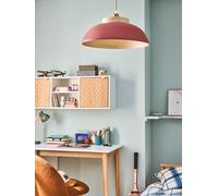 Abat-jour pour suspension bambou terracotta TU