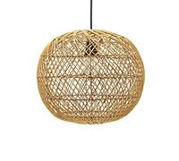 Abat-jour pour suspension boule en rotin Petit modèle