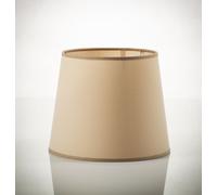 Abat-Jour Pour Suspension E27 Ø38Cm Conique En Tissu Beige