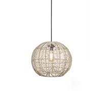 Abat-jour pour suspension Mia en rotin - ⌀ 38 cm - naturel