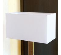 Abat-jour rectangulaire, blanc, 32x16x18cm