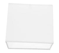 abat-jour Rectangulaire en Tissu Beige Clair 18X10X16 abat-jour de Remplacement pour Lampe de Table et Lampadaire Petit Résistant à L’Usure pour Éclairage Doux à