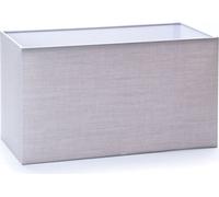 Abat-jour rectangulaire, gris, 32x16x18cm