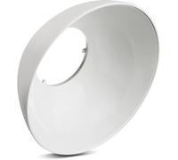 Abat-jour réflecteur - MCE - 30W - Diamètre 250 mm - Hauteur 94 mm - PC blanc