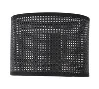 Abat-jour Rétro Tressé E27 E14 Plafonnier, Vannerie PE Tressée | Métal PE Design Évidé Lumière Douce Ambiance Chaleureuse E27 E14 Lampe Table Sol Mur Plafond Suspendu