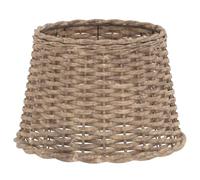 Abat-jour Rond, Abat Jour E27 pour Lampe de Table marron Ø40x26 cm osier