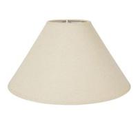 Ostaria Abat-jour Rond 98916 – Lin – Base 30 cm (D30×H18,5 cm)