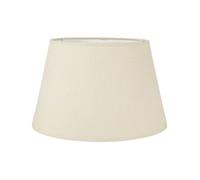 Abat-jour - Rond - Beige - Pour lampe - Base 35 cm - Culot E27 avec réducteur