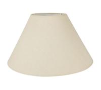 Ostaria 98918 Abat-Jour Rond Ecru, Linne, D40 x H25cm