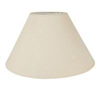 Ostaria 98918 Abat-Jour Rond Ecru, Linne, D40 x H25cm