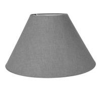 Abat-jour - OSTARIA - Rond - Gris clair - 40 cm - Culot E27