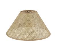 Abat-jour - Rond - Rotin naturel - Pour lampe à poser - 35cm diamètre - Ostaria