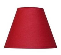 Ostaria 80480 Abat-Jour, Rouge, Base 25 cm