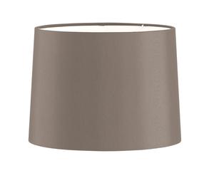 Abat-jour rond textile plastique cappuccino marron Accessoires Pièce détachée pour 8997.01.32.0000 , DxH 25 x 18,5 cm