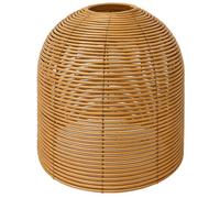 Abat jour seul style bohème naturel style vannerie tressée en poly rotin HANG BOHEME SHADE H31cm