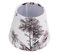 Abat-jour Simple, Abat-jour de Fabrication Exquise, Souvent utilisé pour la Tête de Lampe E27 (Forêt tropicale)